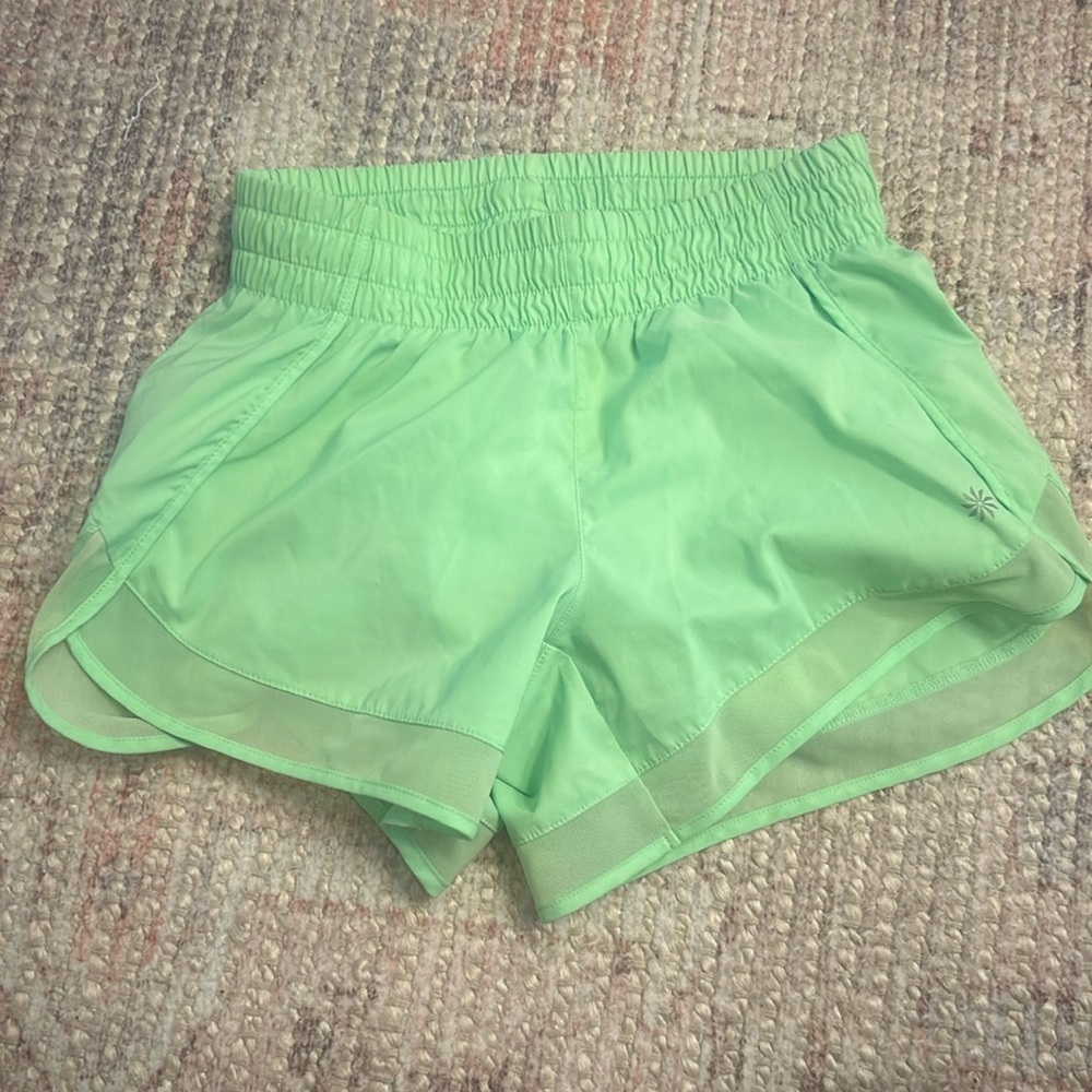 Green Athleta Shorts